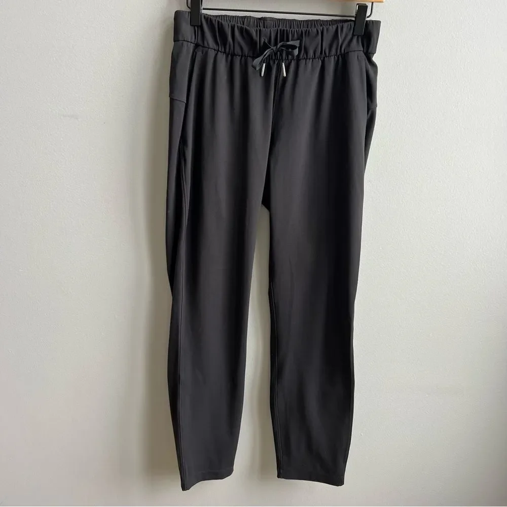 Lululemon On The Fly Pant 7/8 Ankle Black Size 4